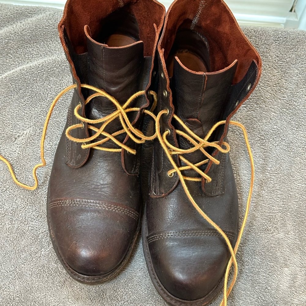 Allen Edmonds Dark Brown Normandy Leather Men's Boots size 13D